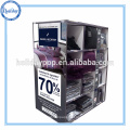 Customized clothing display rack T-shirts cardboard display rack